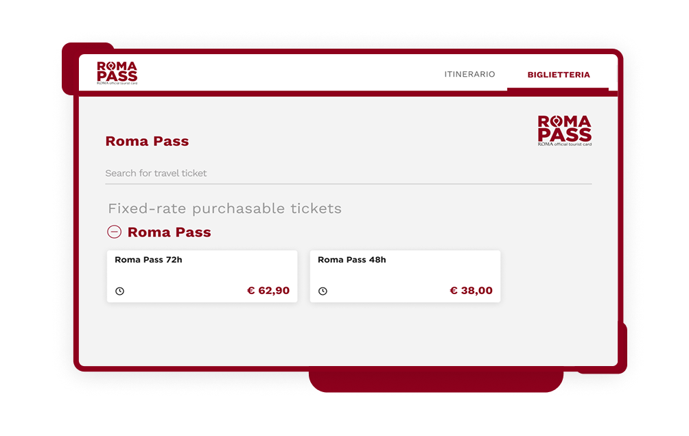 Plus Roma Card Buy Roma Pass